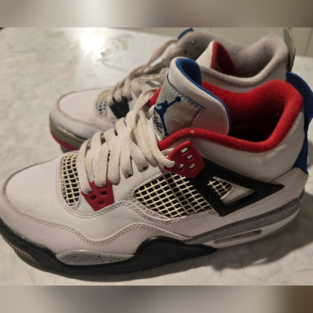 Authentic Nike Air Jordan Flight Retro What The 4 Youth Size 6